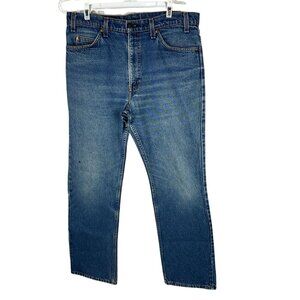 Levis 501 Original Fit Mens Jeans 36x32 Blue Denim Straight Leg